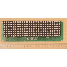  DMC628-4 Часы-термометр на светодиодных матрицах. Набор-конструктор.